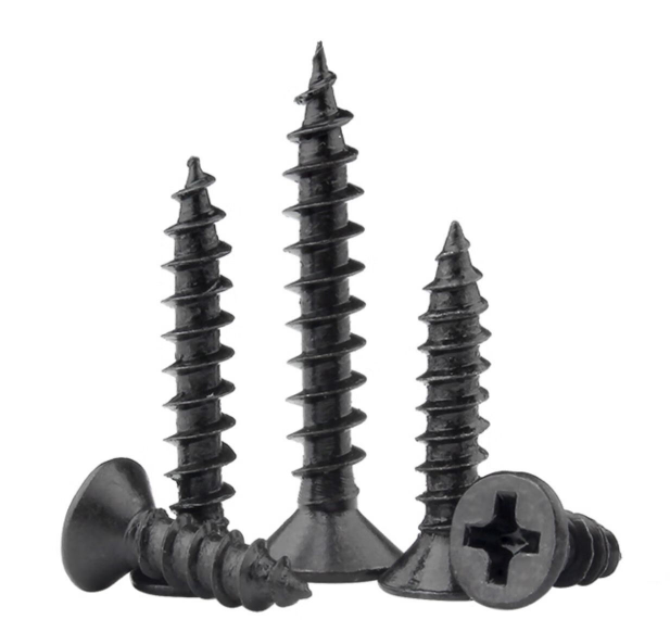  8.8级发黑十字沉头自攻钉 碳钢