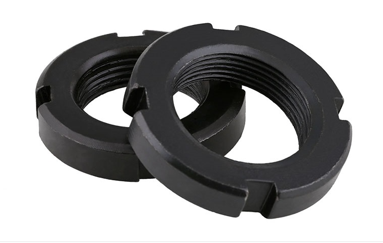 圆螺母 碳钢 8级 发黑 