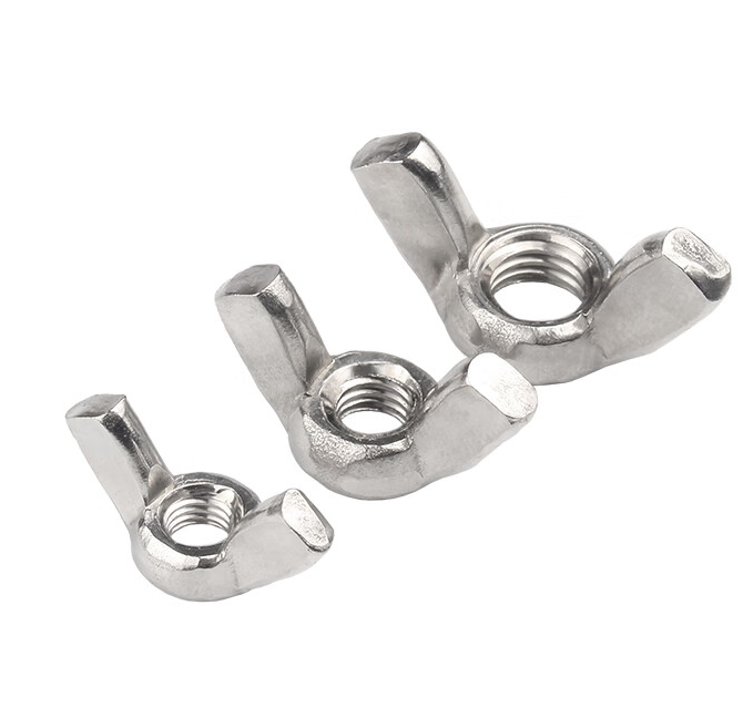 DIN315 羊角螺母 不锈钢304 本色