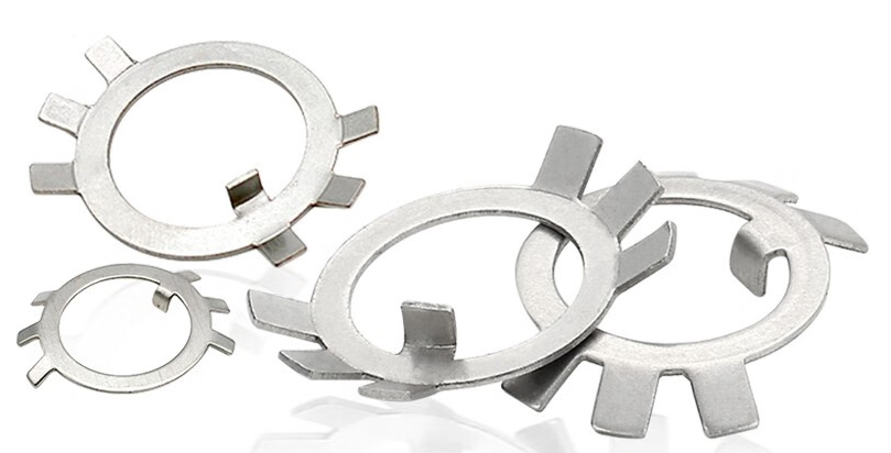 GB858 圆螺母用止退垫圈 不锈钢304 A2-70 本色