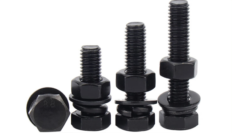螺栓   黑色   M12×60/8.8级