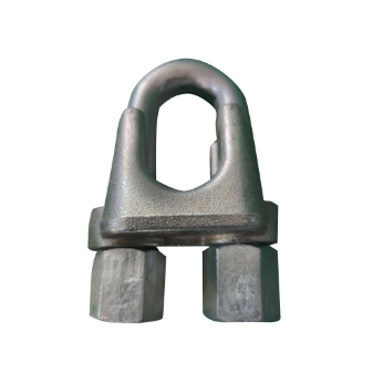 钢丝绳卡头、重型卡头、美式玛钢卡头、钢丝绳索U型卡头吊环