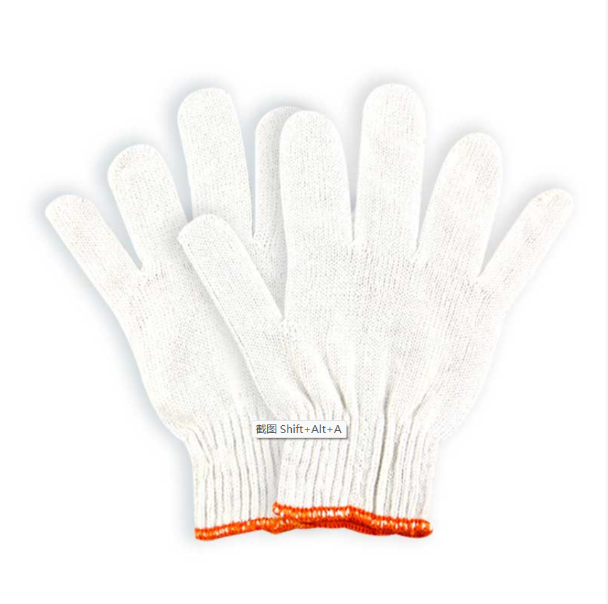 400g涤棉纱线手套