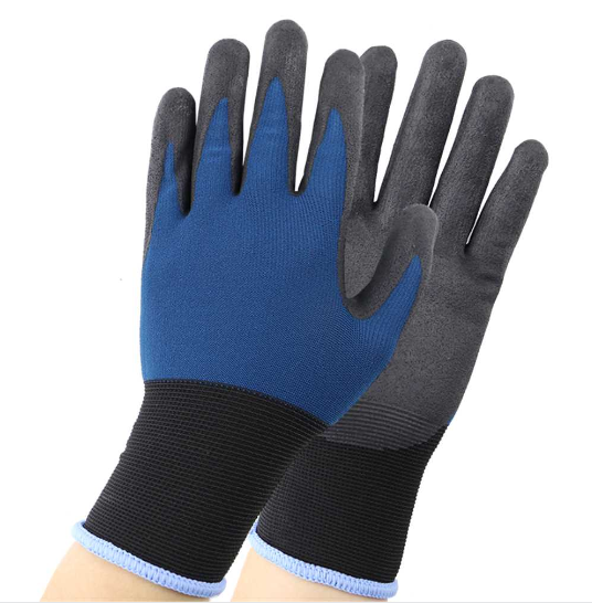 15针尼龙超细发泡涂层手套