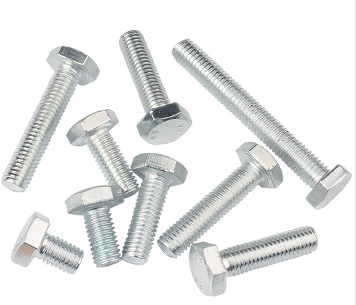 六角头螺栓 不锈钢304 A2-70 本色 全牙 粗牙