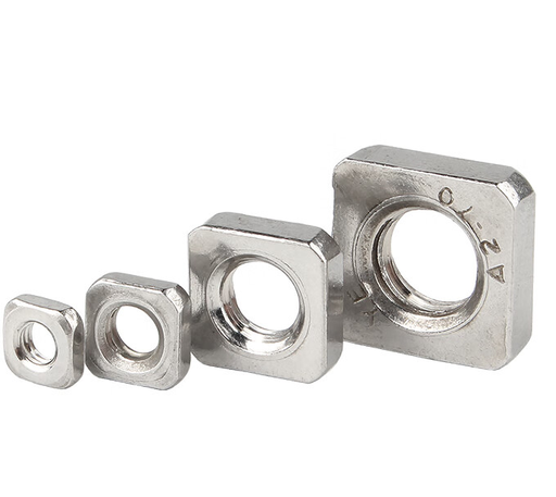 DIN577 四方螺母 不锈钢304 A2-70 本色 粗牙