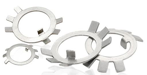 GB858 圆螺母用止退垫圈 不锈钢304 A2-70 本色