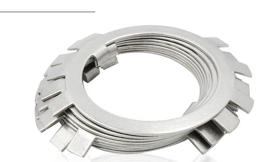 GB858 圆螺母用止退垫圈 不锈钢304 A2-70 本色 