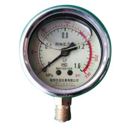 耐震压力表 0-1.6MPa