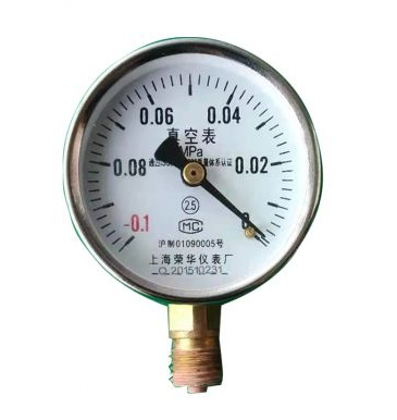真空表 -0.1-0MPa