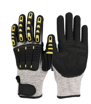 13针防撞击手套